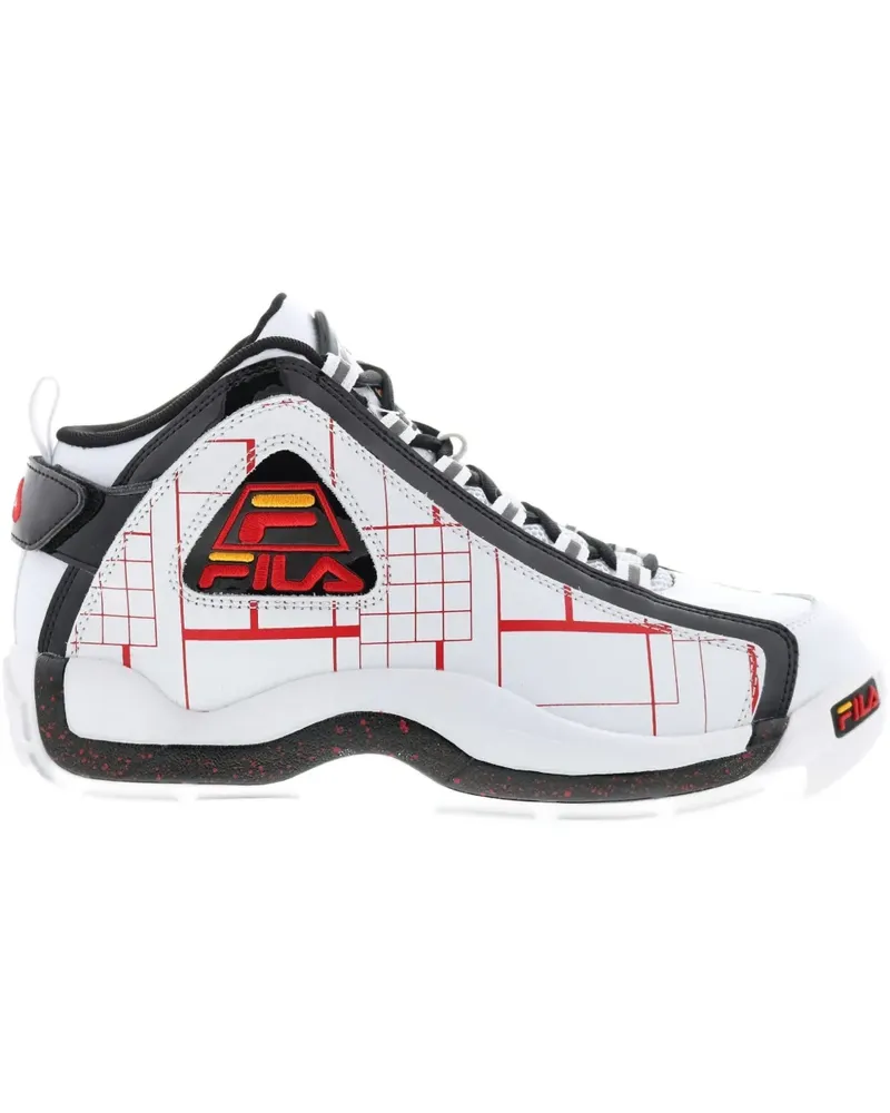 Fila Grant Hill 2 Grid "White/Black/Gold Fusion" Sneakers - Weiß Weiß