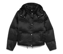 Gefütterte Jacke - Schwarz