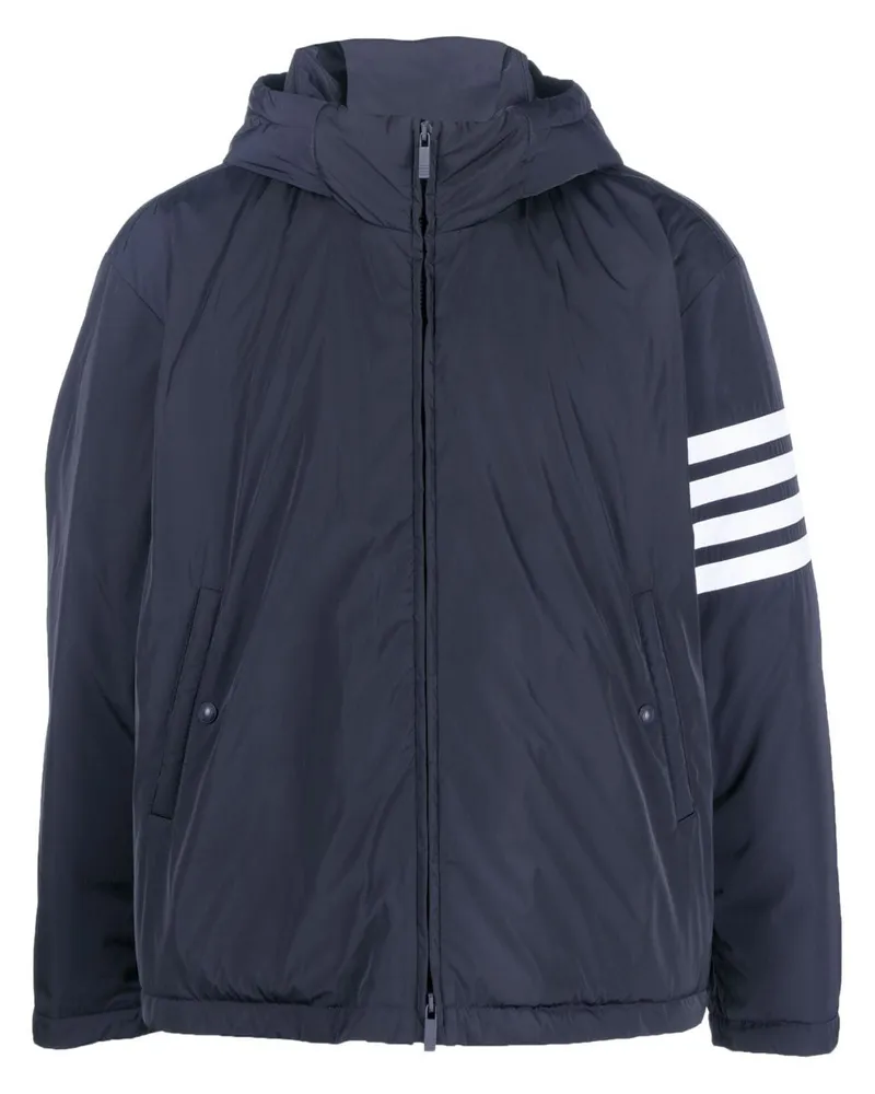 Thom Browne Gefütterte Jacke mit Streifen - Blau Blau