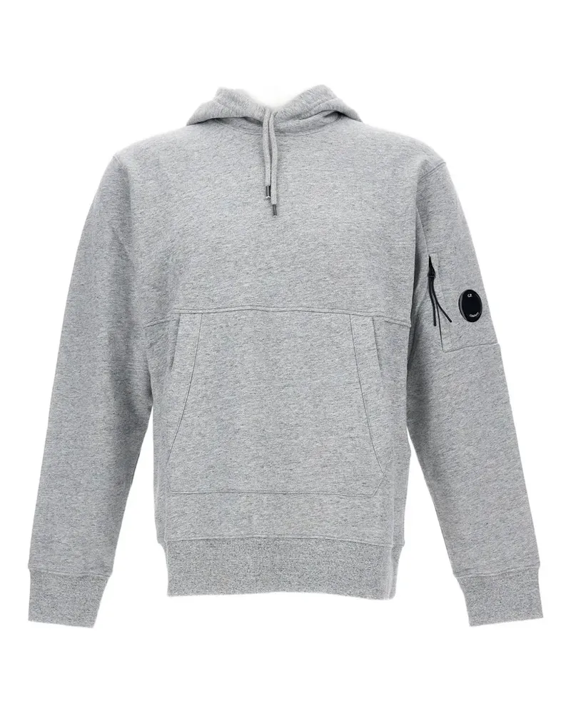 C.P. Company Diagonal Raised Fleece-Hoodie - Grau Grau