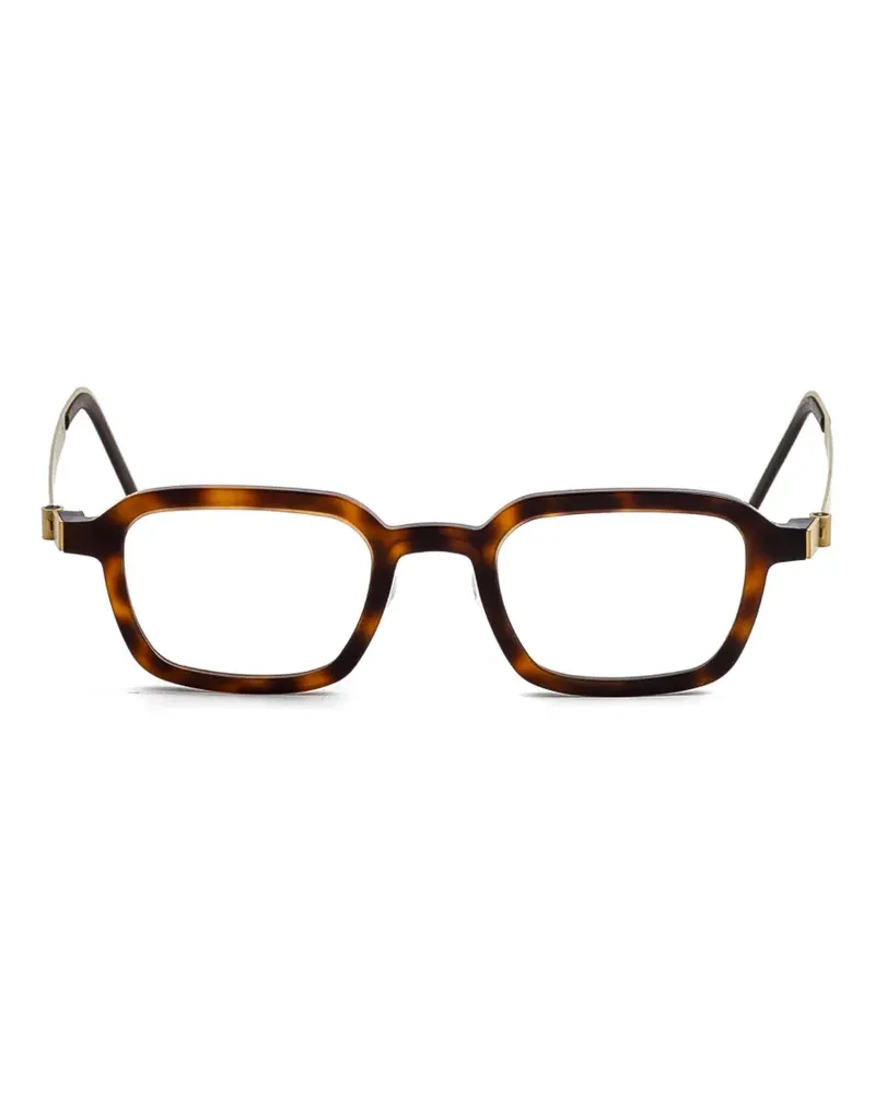 Lindberg tortoiseshell-effect glasses - Braun Braun
