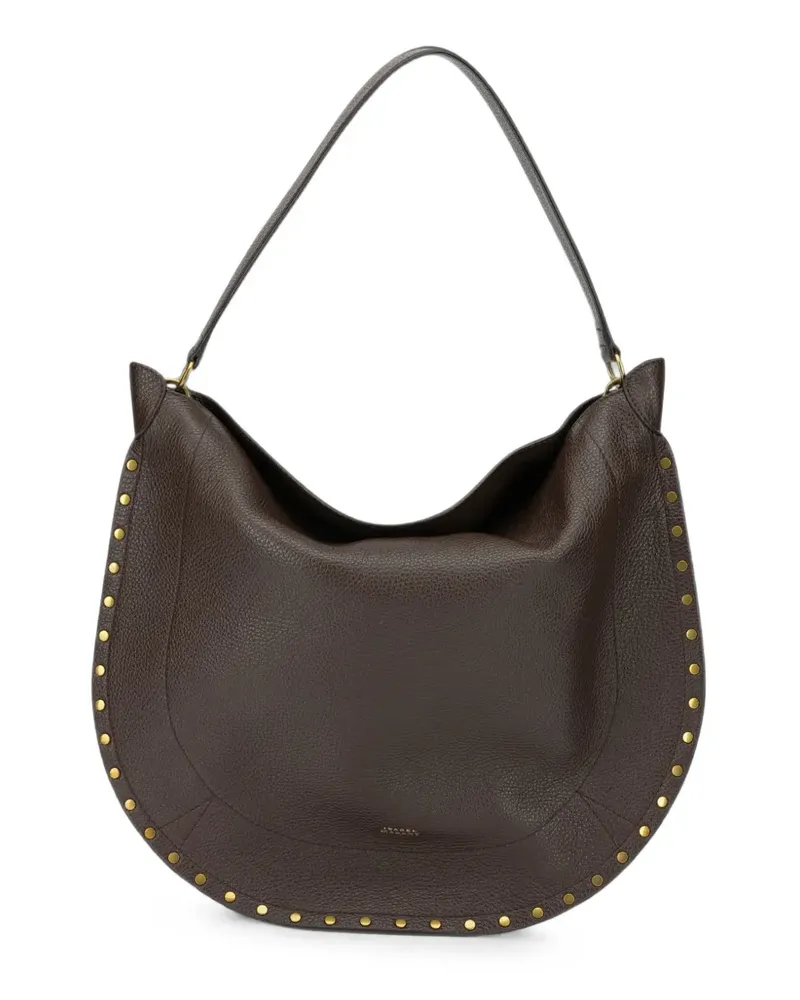 Isabel Marant Schultertasche mit Nieten - Braun Braun