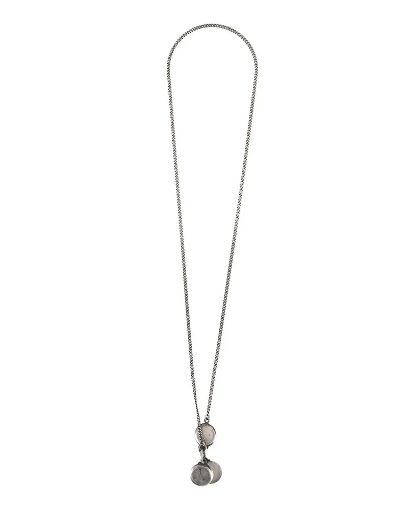 WERKSTATT:MÜNCHEN Medallion necklace - Metallic Metallic
