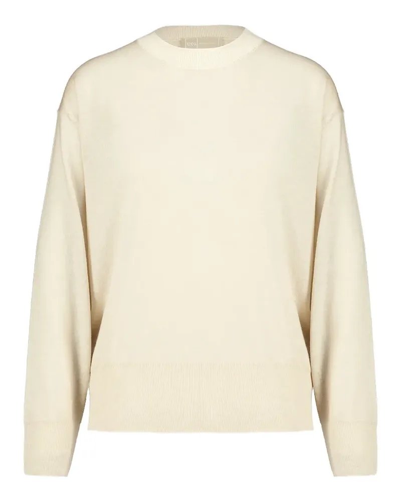 120% Lino crew-neck wool sweater - Nude Nude