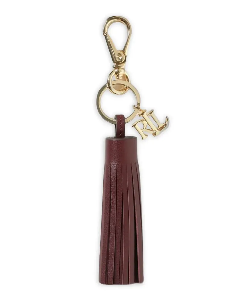 Ralph Lauren logo-charm tassel keyring - Rot Rot