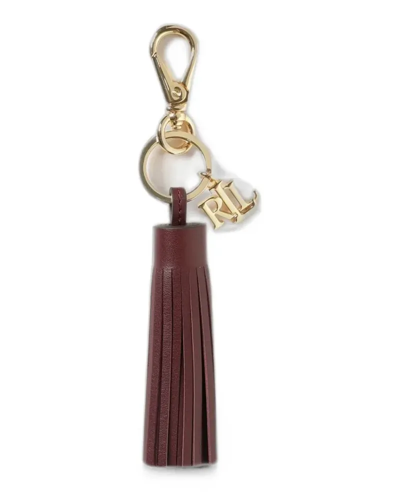 Ralph Lauren logo-charm tassel keyring - Rot Rot