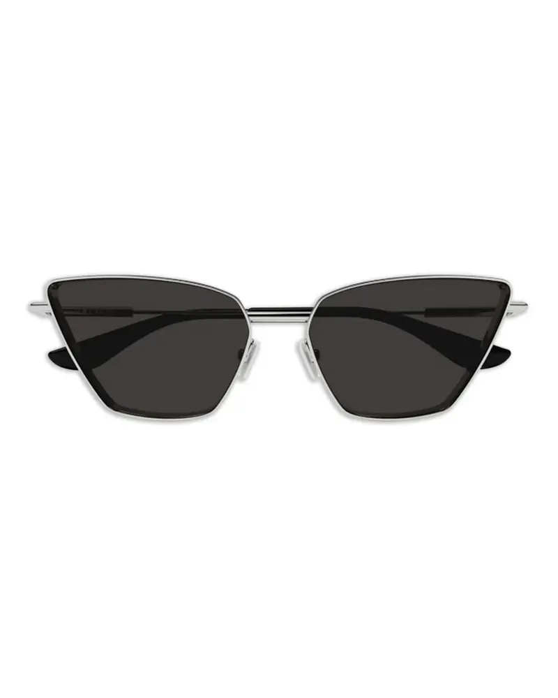 Alexander McQueen cat-eye frame sunglasses - Silber Silber