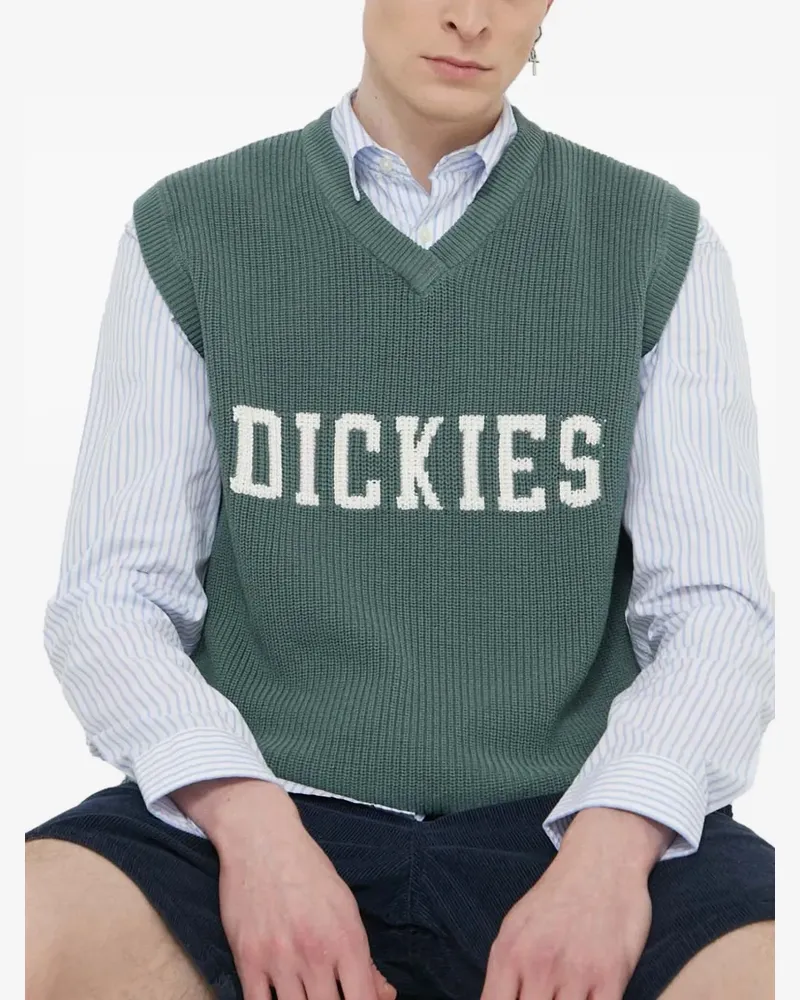 Dickies Weste mit V-Ausschnitt - Grün Grün