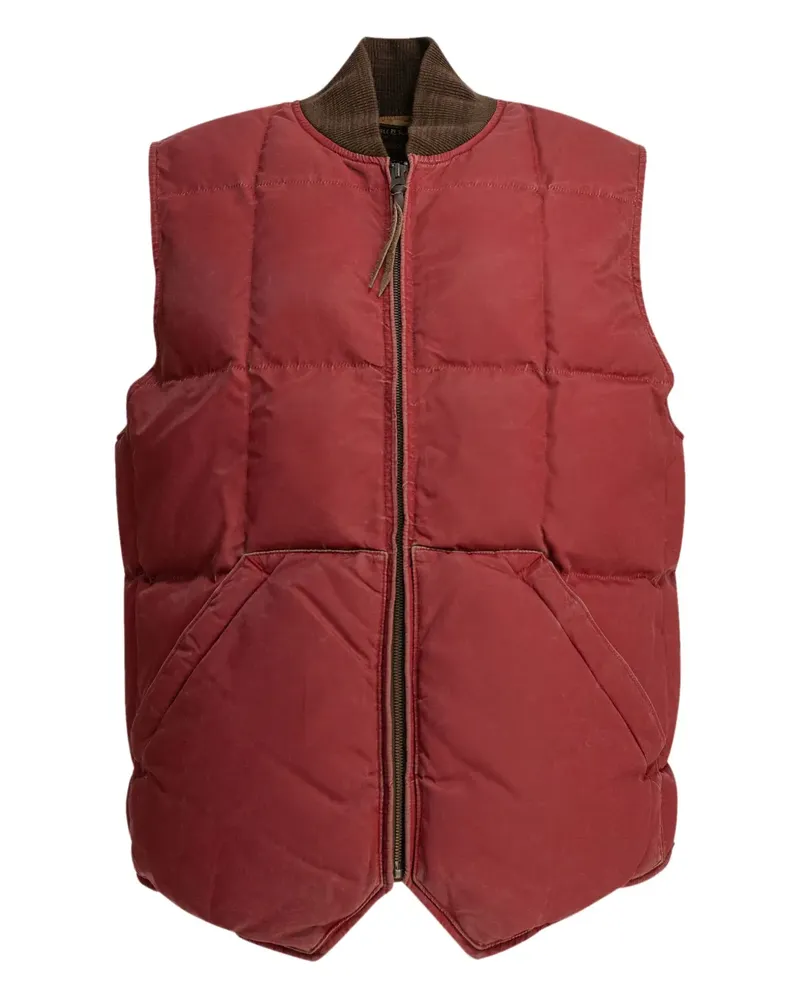 Ralph Lauren Gesteppte Weste - Rot Rot