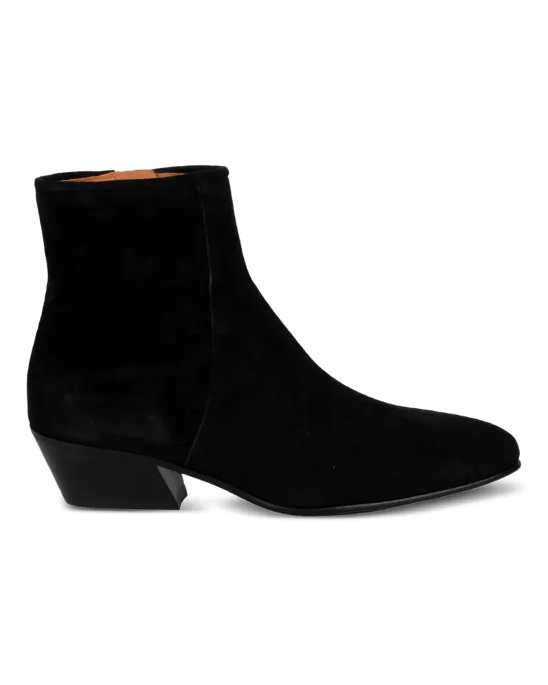 Pedro Garcia Bessie Stiefel aus Wildleder - Schwarz Schwarz