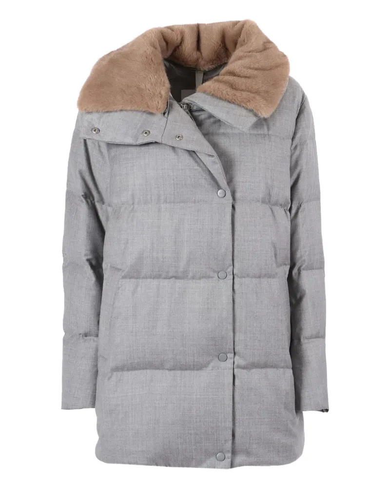 DUNO padded coat - Grau Grau