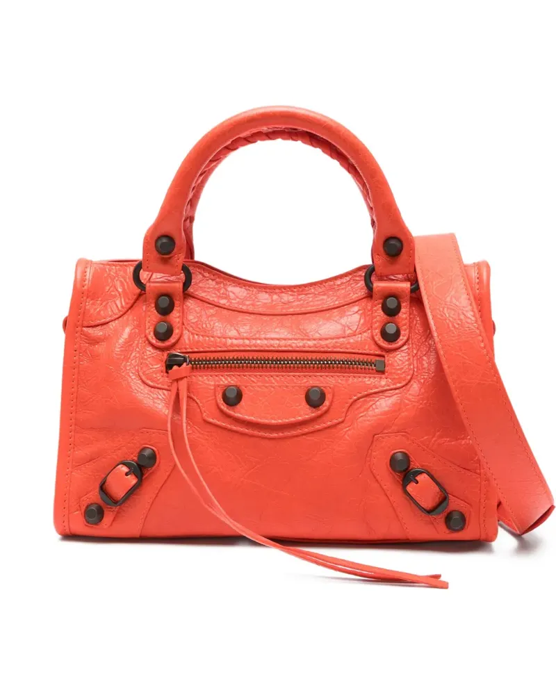 Balenciaga Le City Mini-Tasche - Orange Orange