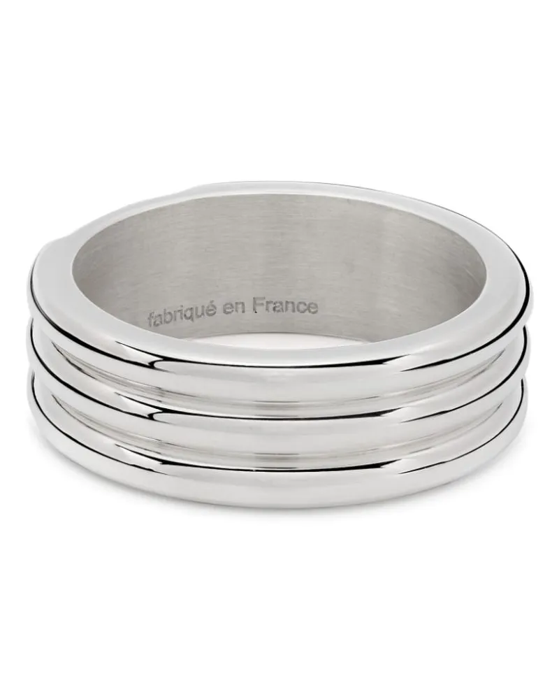 Le Gramme sterling silver 9g Gordon band ring - Silber Silber