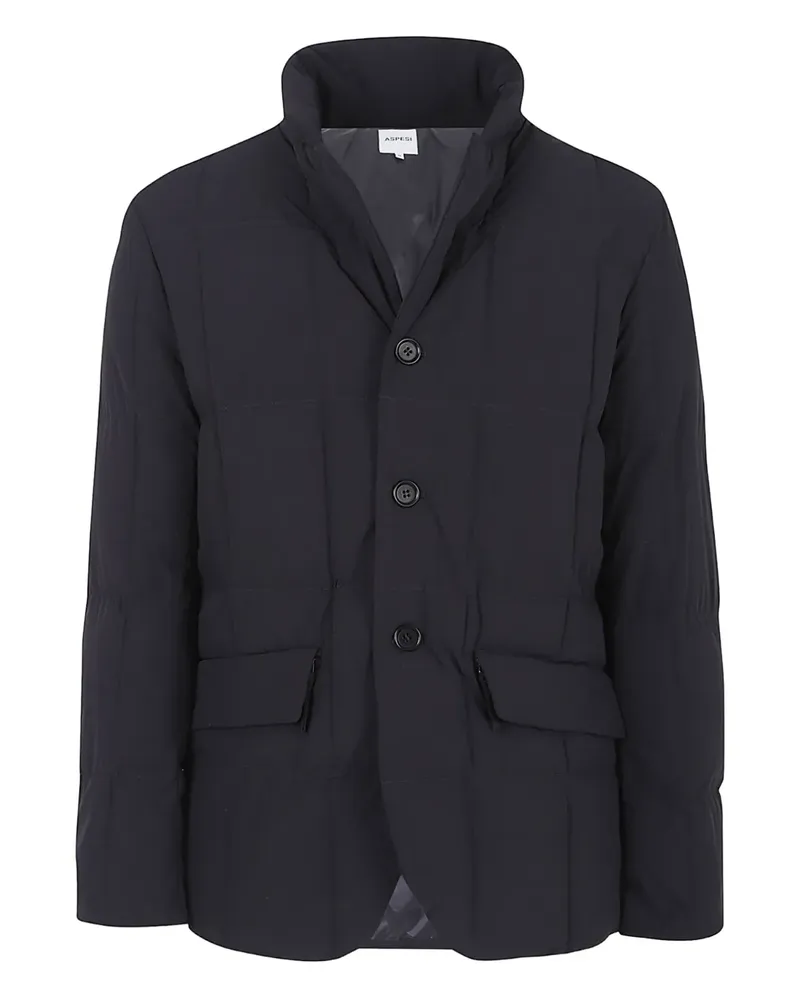 ASPESI button quilted jacket - Blau Blau