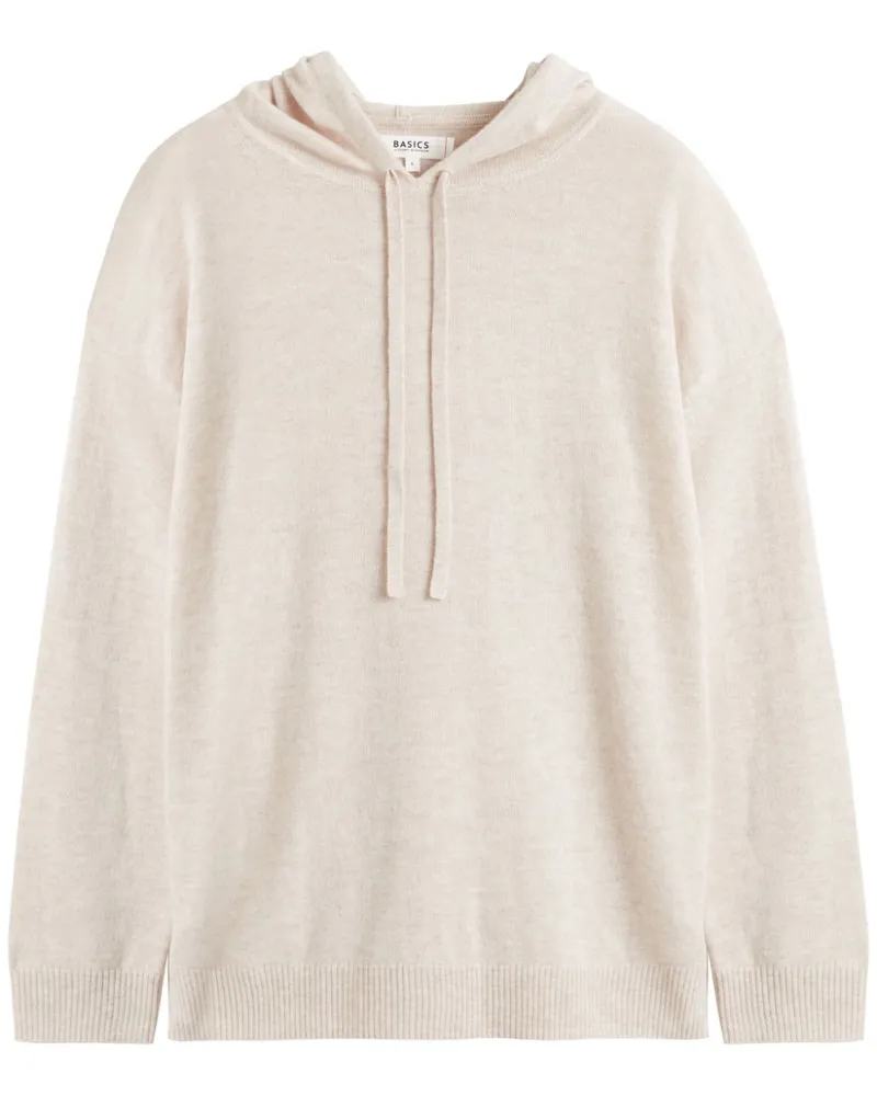 Chinti & Parker Gestrickter Hoodie - Nude Nude