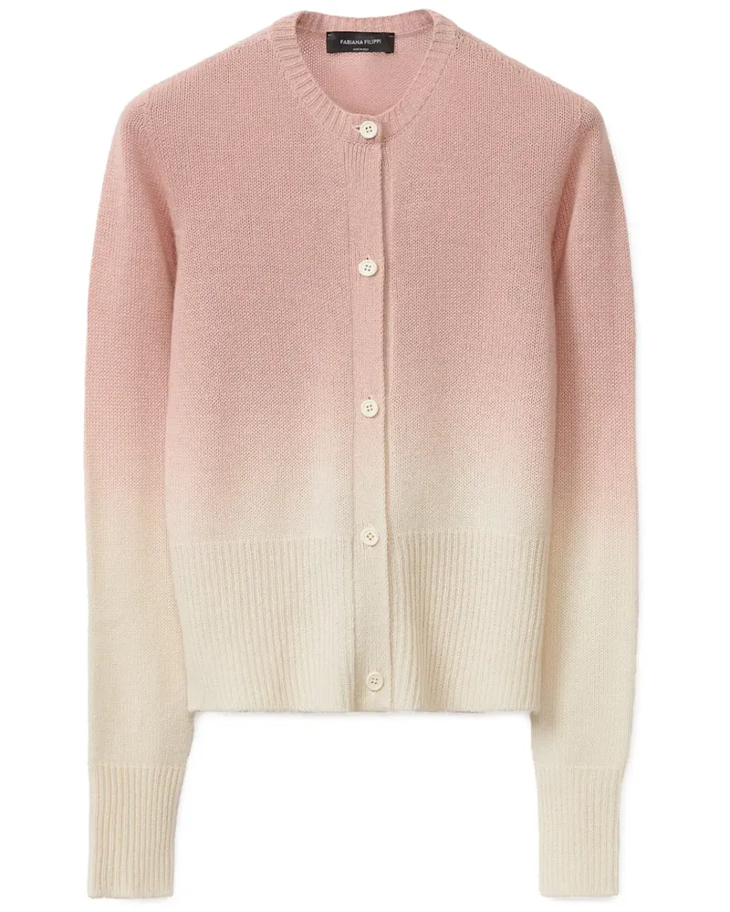 Fabiana Filippi Ausgeblichener Cardigan - Rosa Rosa