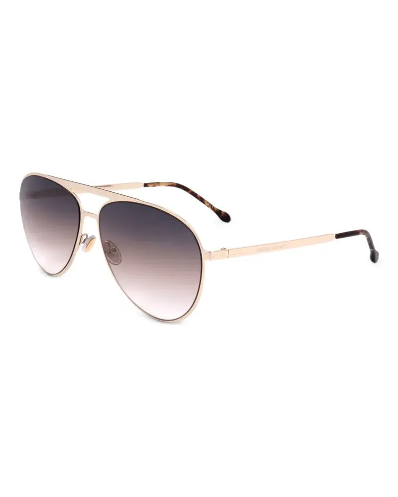Isabel Marant Getönte Pilotenbrille - Gold Gold