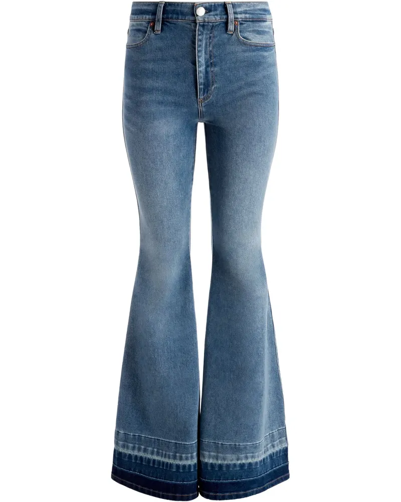Alice + Olivia Ausgestellte SB Jeans - Blau Blau