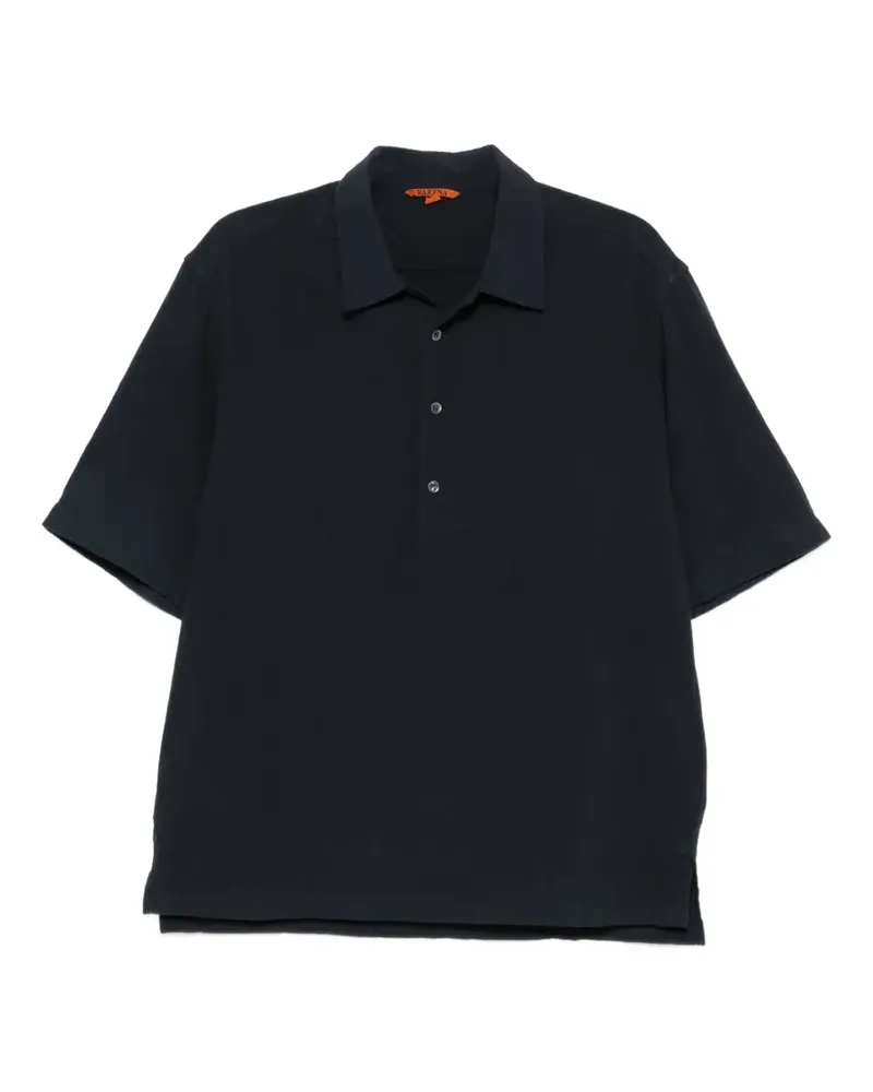 BARENA Kurzärmeliges Mola Poloshirt - Schwarz Schwarz