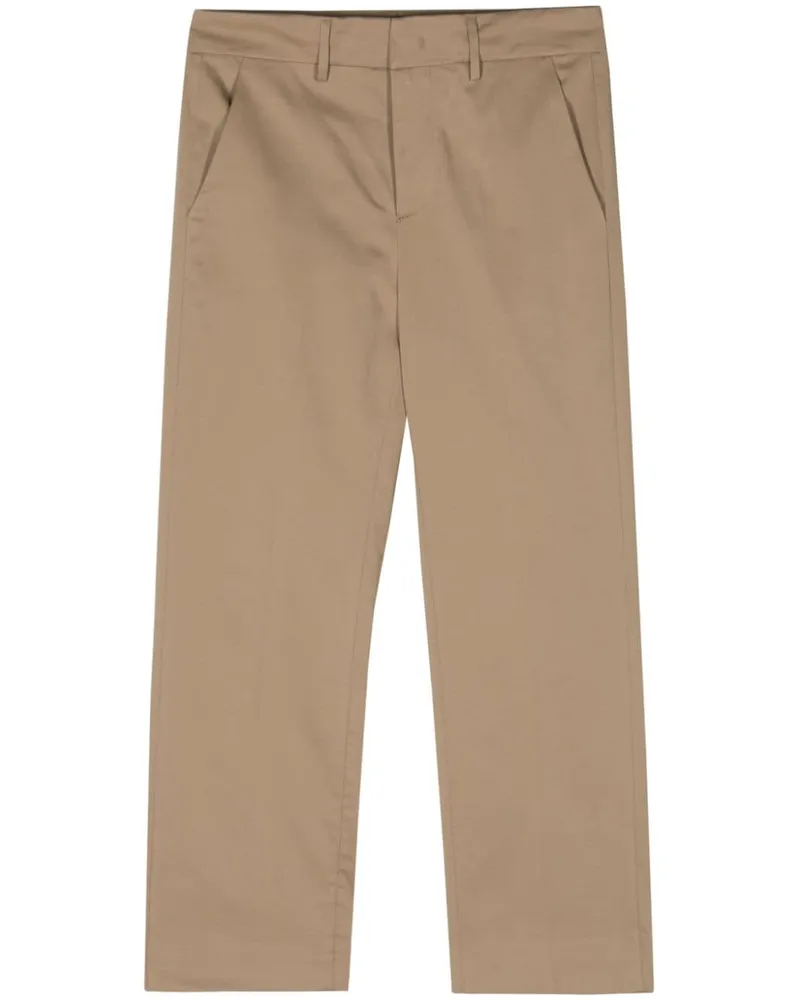 Dondup Meli Hose aus Satin - Nude Nude