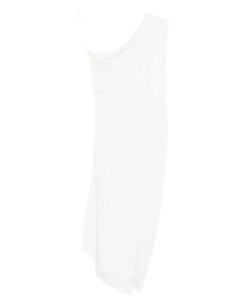 Patrizia Pepe draped silk scarf - Weiß Weiß