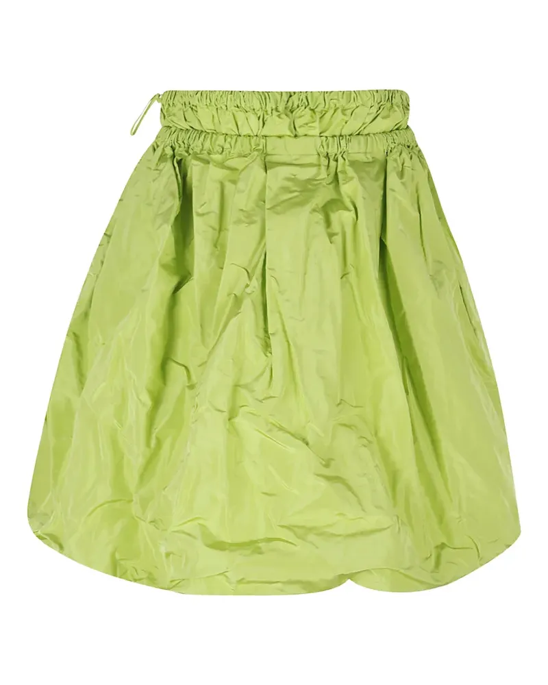 Prada elastic-waist mini skirt - Grün Grün