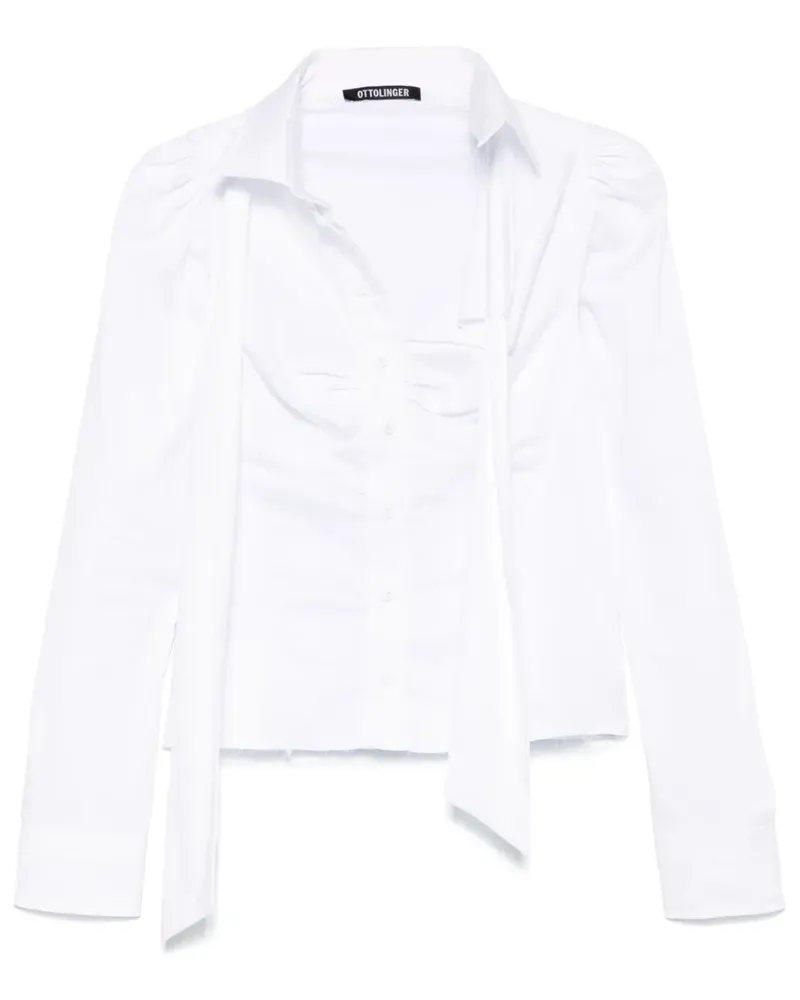 OTTOLINGER Hemd im Deconstructed-Look - Weiß Weiß