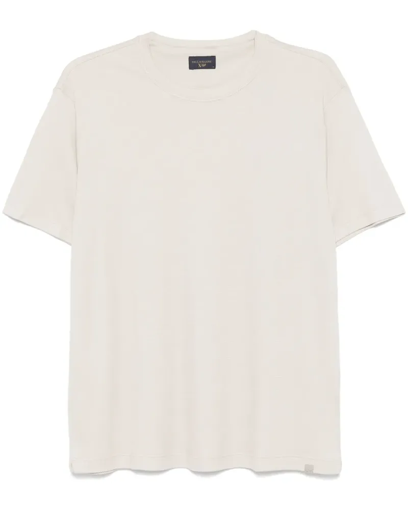 Paul & Shark T-Shirt mit rundem Ausschnitt - Nude Nude