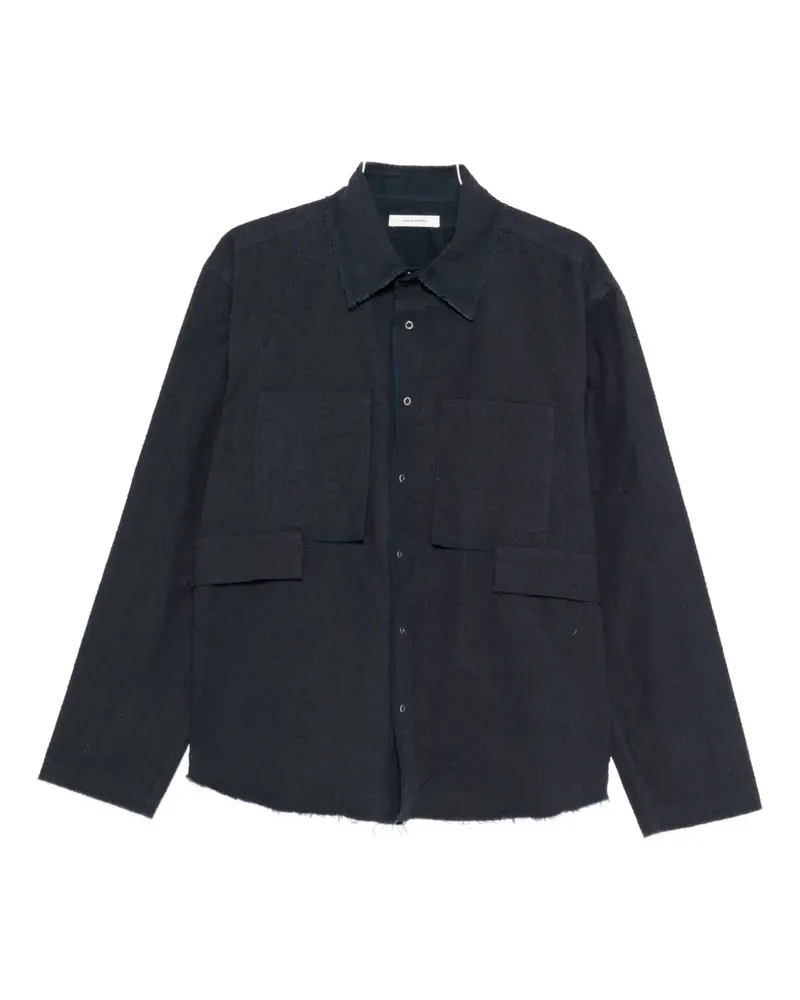 Craig Green panelled shirt jacket - Blau Blau