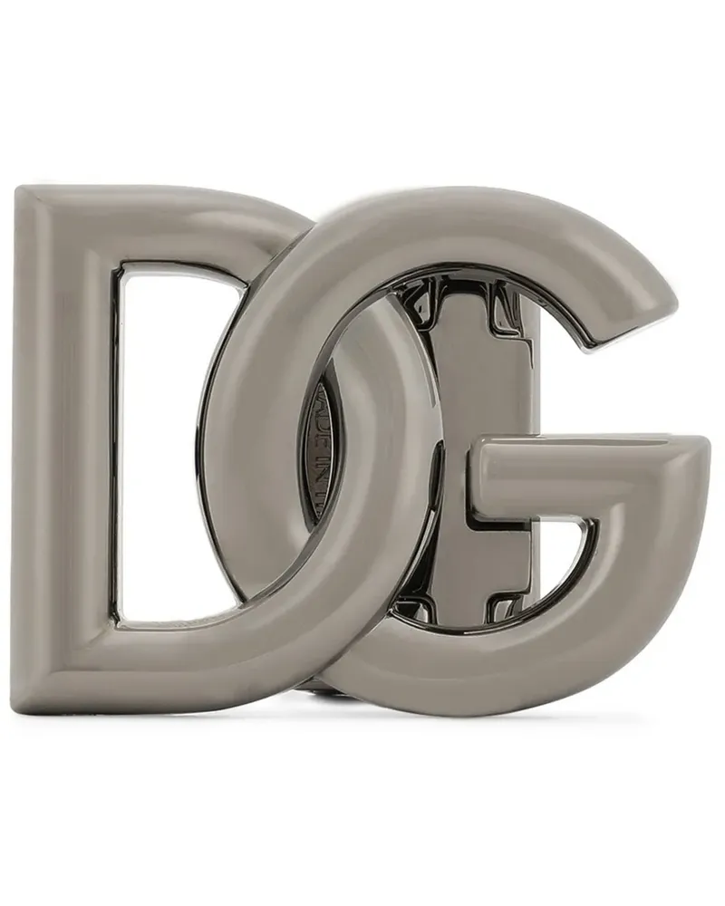 Dolce & Gabbana DG Gürtelschnalle - Silber Silber