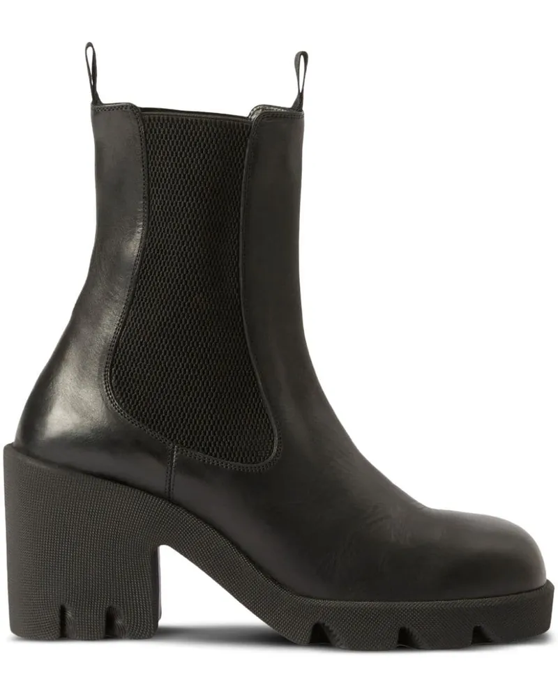 Burberry Stiefel mit Einsätzen - Schwarz Schwarz