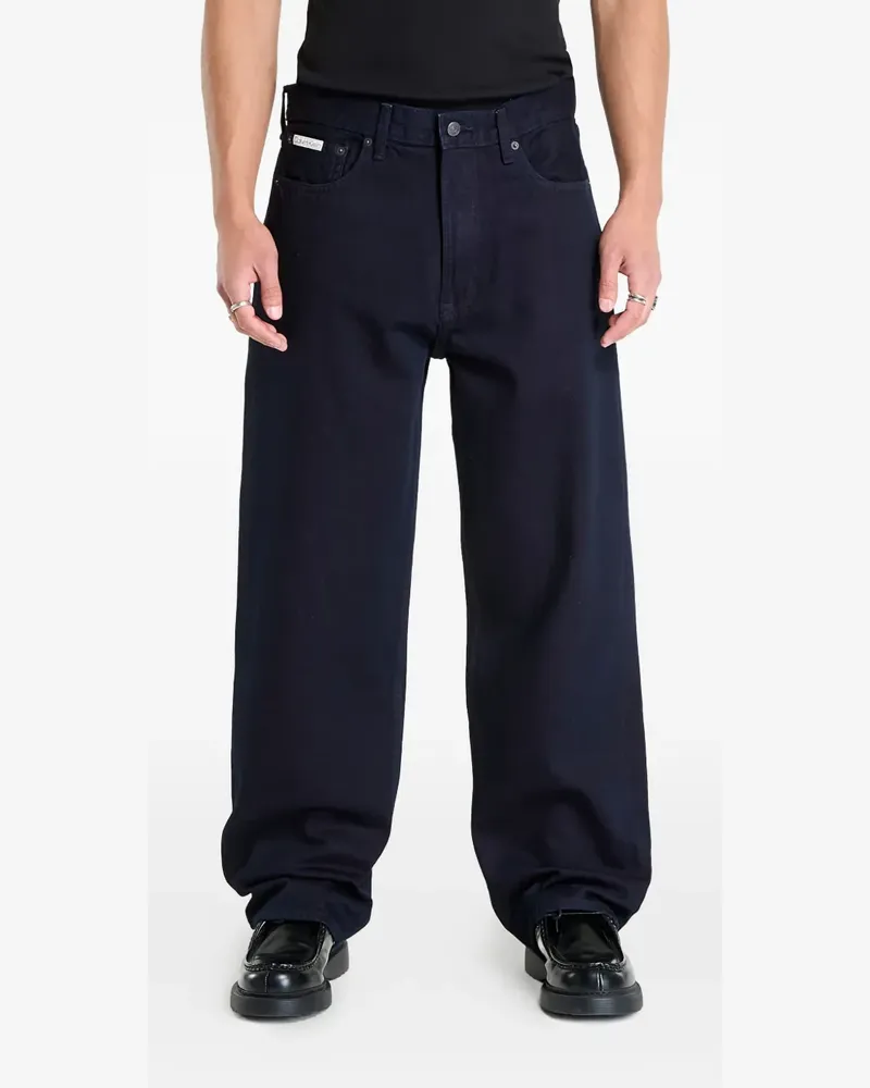 Calvin Klein Merlot baggy jeans - Blau Blau