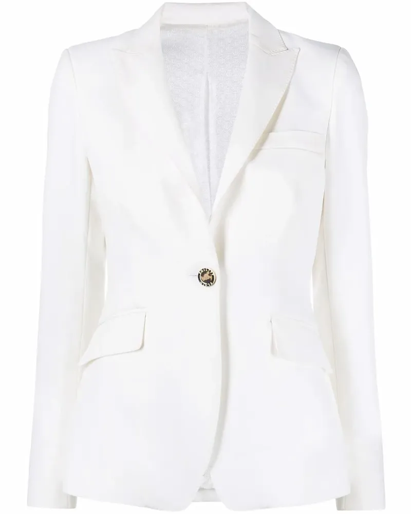 Philipp Plein Cady Blazer - Weiß Weiß