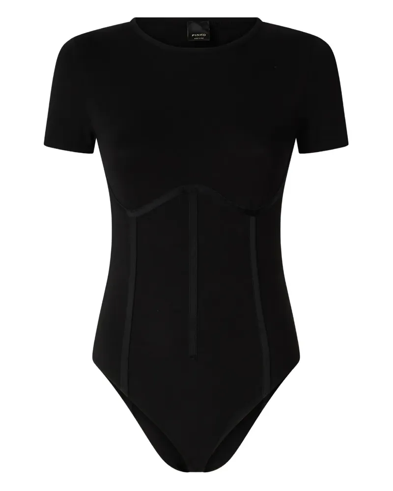 Pinko short-sleeve body - Schwarz Schwarz