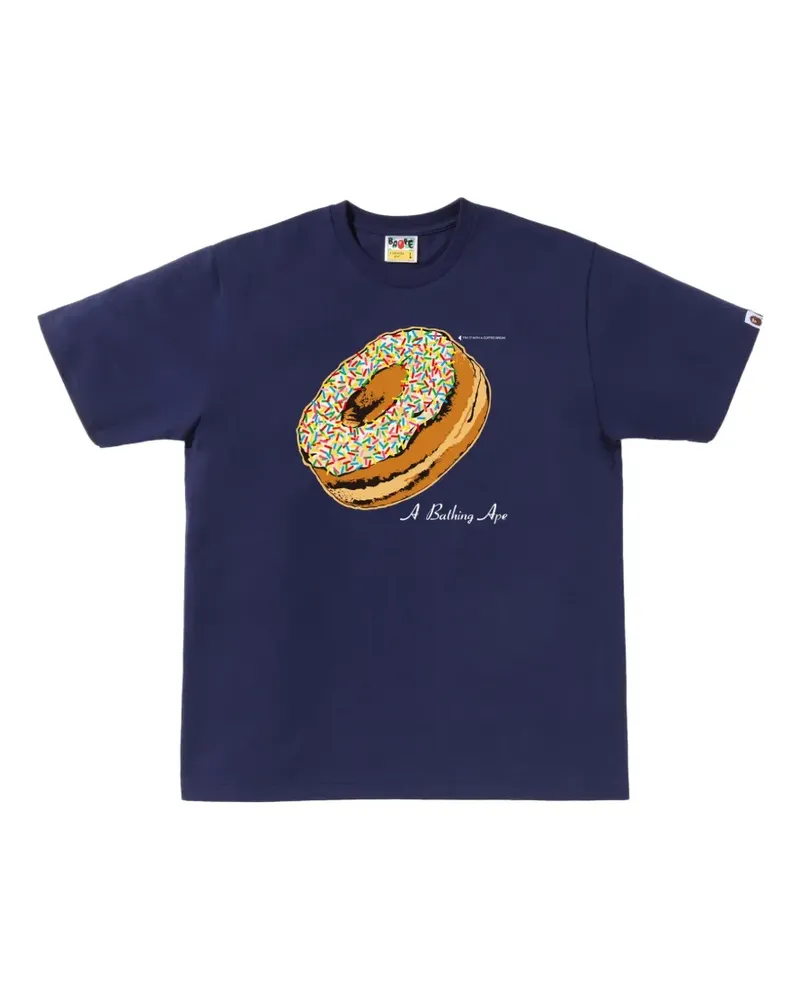BAPE Classic Donut T-Shirt - Blau Blau