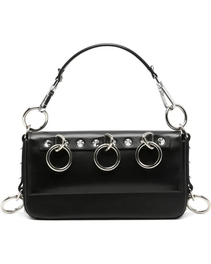 R13 Vivienne NM Schultertasche - Schwarz Schwarz