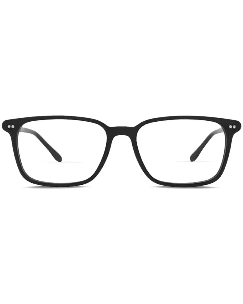 Ralph Lauren Brille mit eckigem Gestell - Schwarz Schwarz