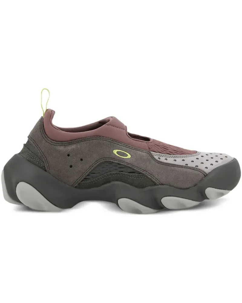 Oakley Perforierte Slip-On-Sneakers - Grau Grau