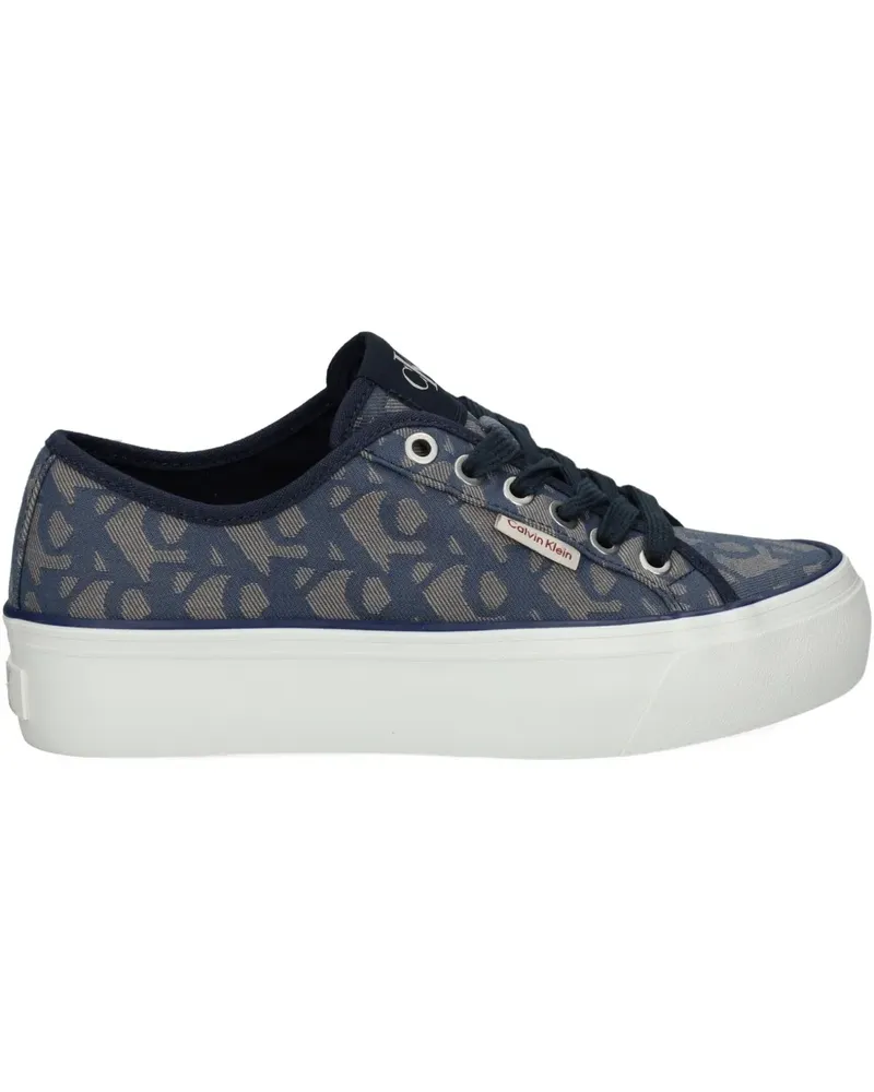 Calvin Klein Sneakers mit Monogramm - Blau Blau