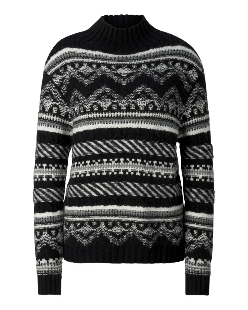 Bogner Rosa jacquard-knit Fair-isle sweater - Schwarz Schwarz