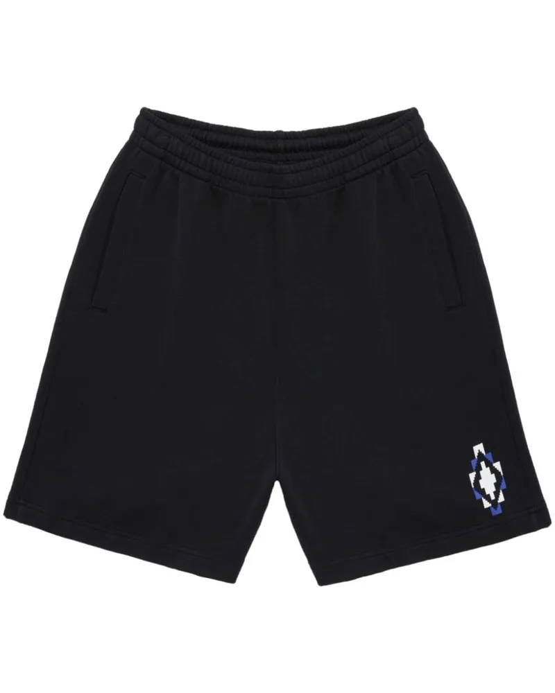 Marcelo Burlon | County of Milan Bandana Cross Joggingshorts - Schwarz Schwarz