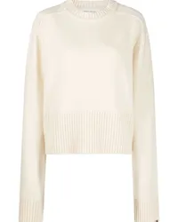 extreme cashmere Klassischer Kaschmirpullover Nude