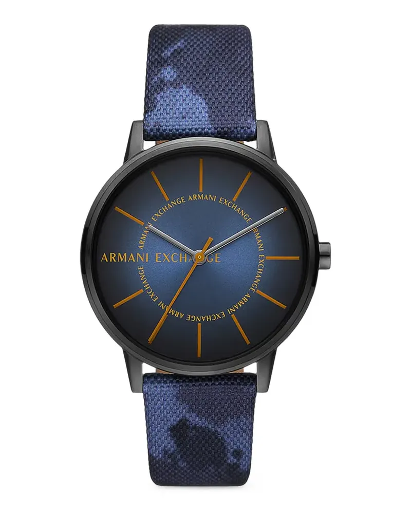 Armani Exchange Runde Armbanduhr 42mm - Grau Grau