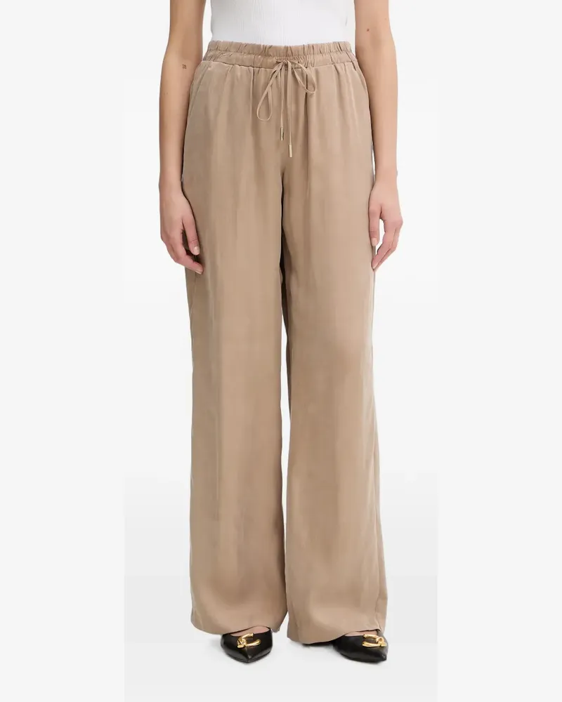 Guess drawstring wide-leg trousers - Nude Nude