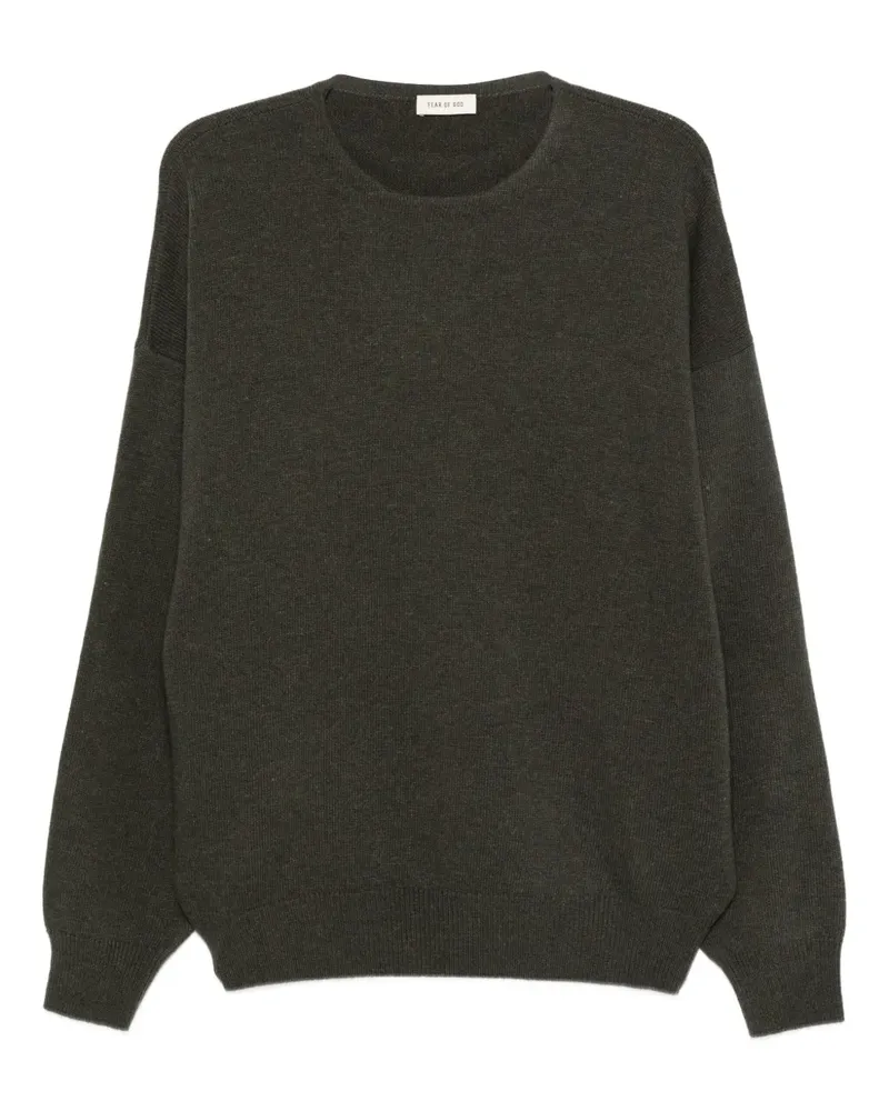 Fear of God Pullover mit rundem Ausschnitt - Grün Grün