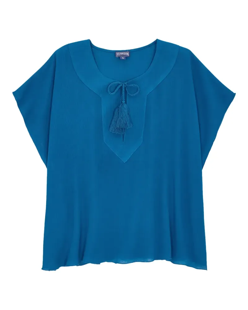 Vilebrequin tassels blouse - Blau Blau