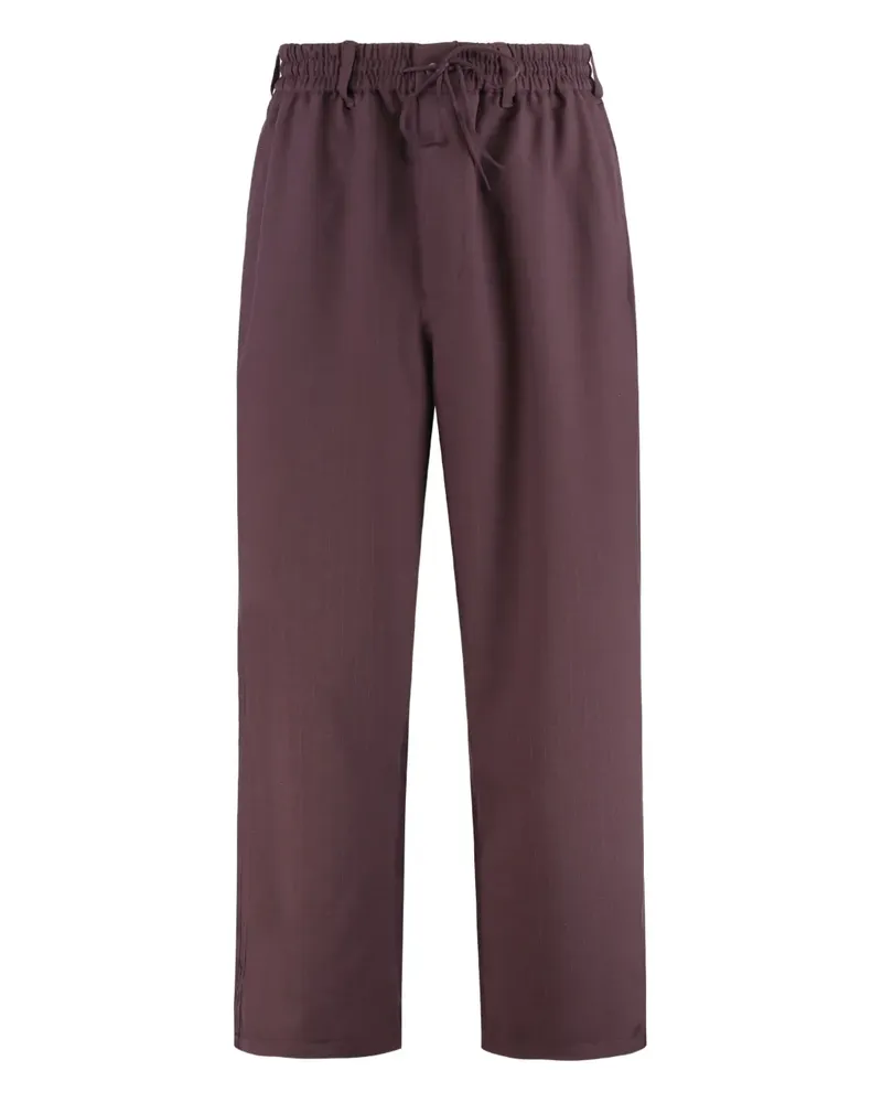 adidas sports uniform trousers - Braun Braun