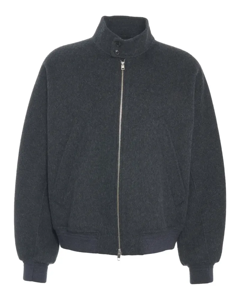 Mauro Grifoni Garrè Jacke mit Stehkragen und Reißverschluss - Grau Grau