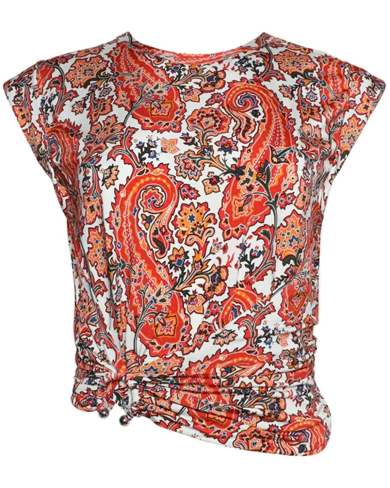 Paco Rabanne Haut Bluse - Rot Rot