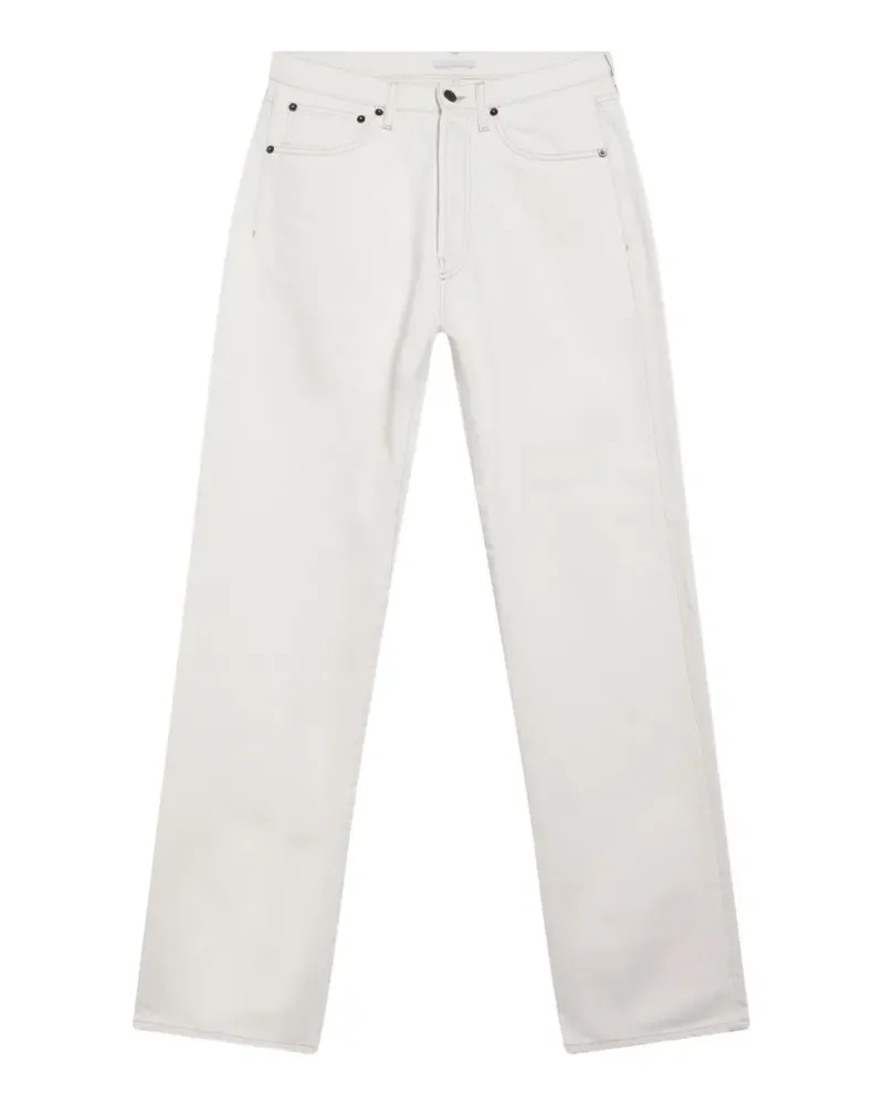 Prada Jeans im Five-Pocket-Design aus Old-Denim - Weiß Weiß